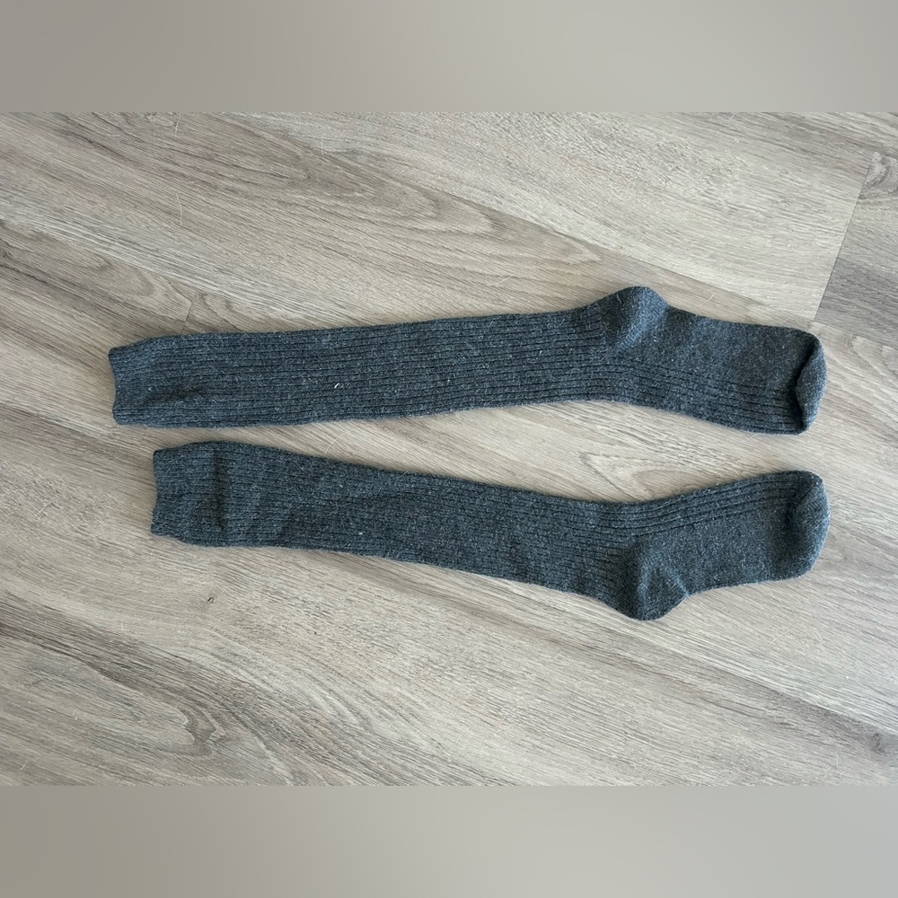 Over the knee Gray Fashion Socks